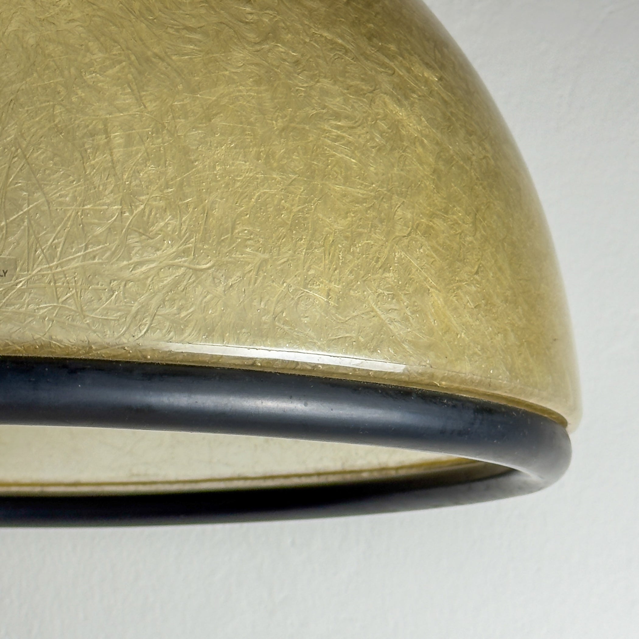 Large vintage pendant lamp by Idea Studio Techno Design for Luci Milano, Italy 1970s