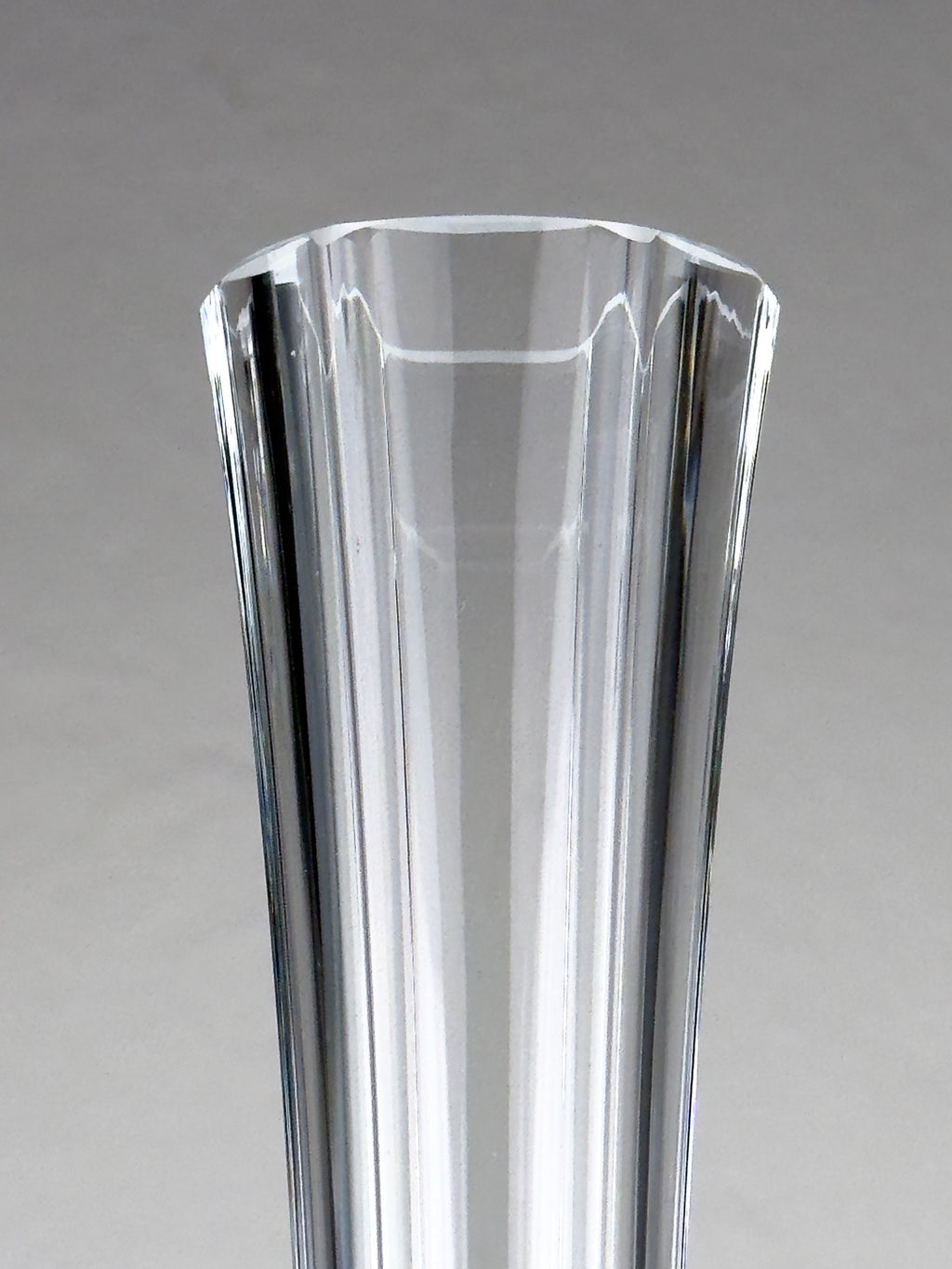Large Crystal vase by Bohemia Crystalex, Czech Republic, 1990s