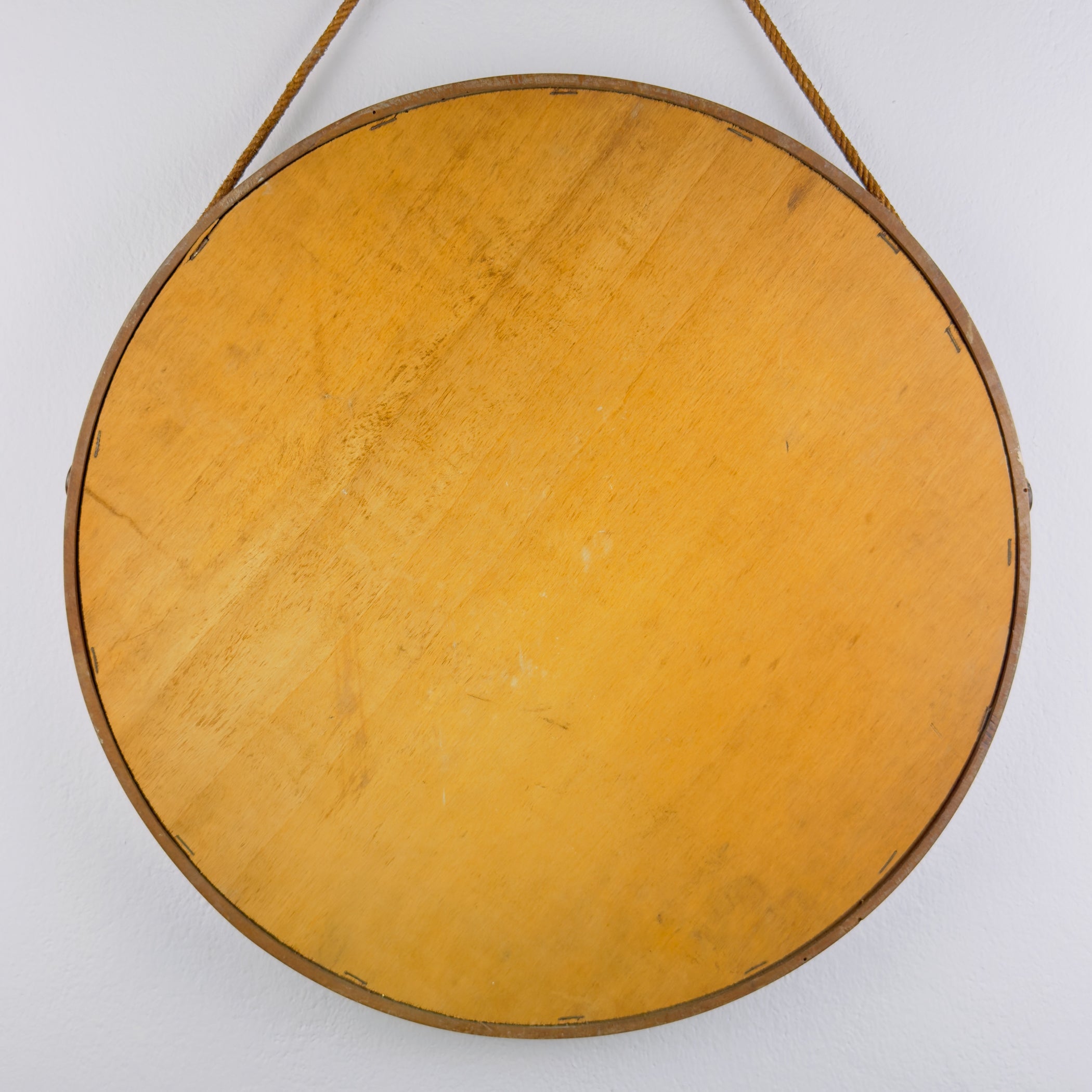 Mid-century Wall Mirror with Teak, Italy 1960s