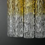 Original vintage wall lamp Tronchi by Venini, Italy 1960s