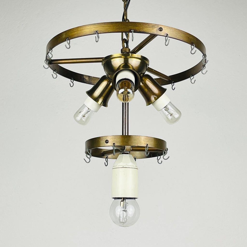 Murano glass chandelier Tronchi by Toni Zuccheri for Venini Italy 1960s