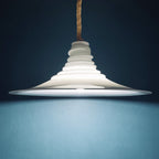 Mid-century murano pendant lamp Italy 1970s Space age Retro lighting