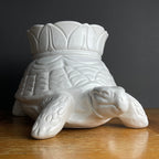 Large Ceramic Vase Turtle by Bellini Italy 1970s Vintage Art Piece