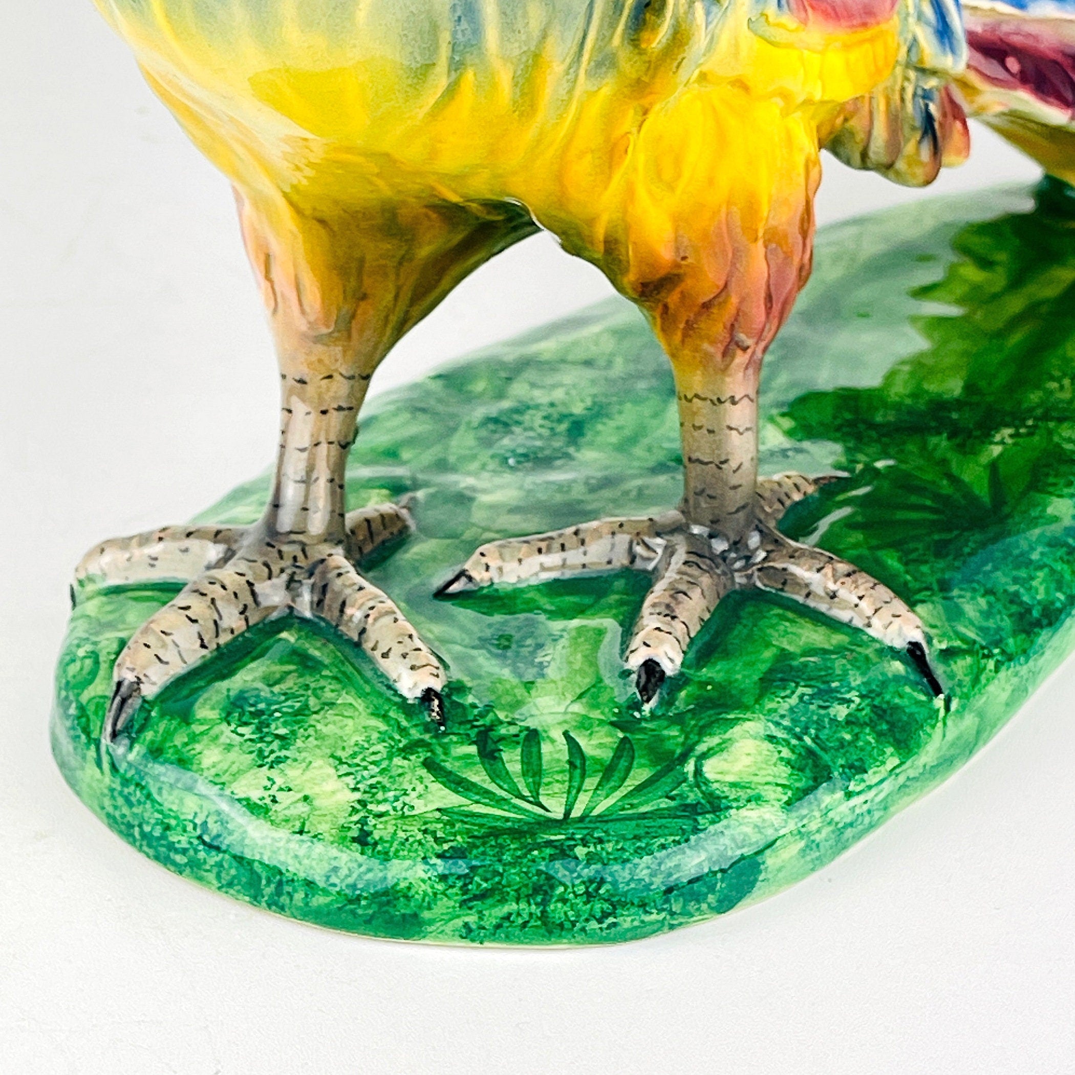 Vintage ceramic figure Pheasant Vintage Italy 1960's