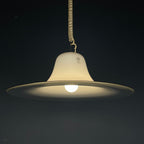 Cinea pendant lamp by Giusto Toso for Leucos Italy 1970s Mid-century italian modern lighting