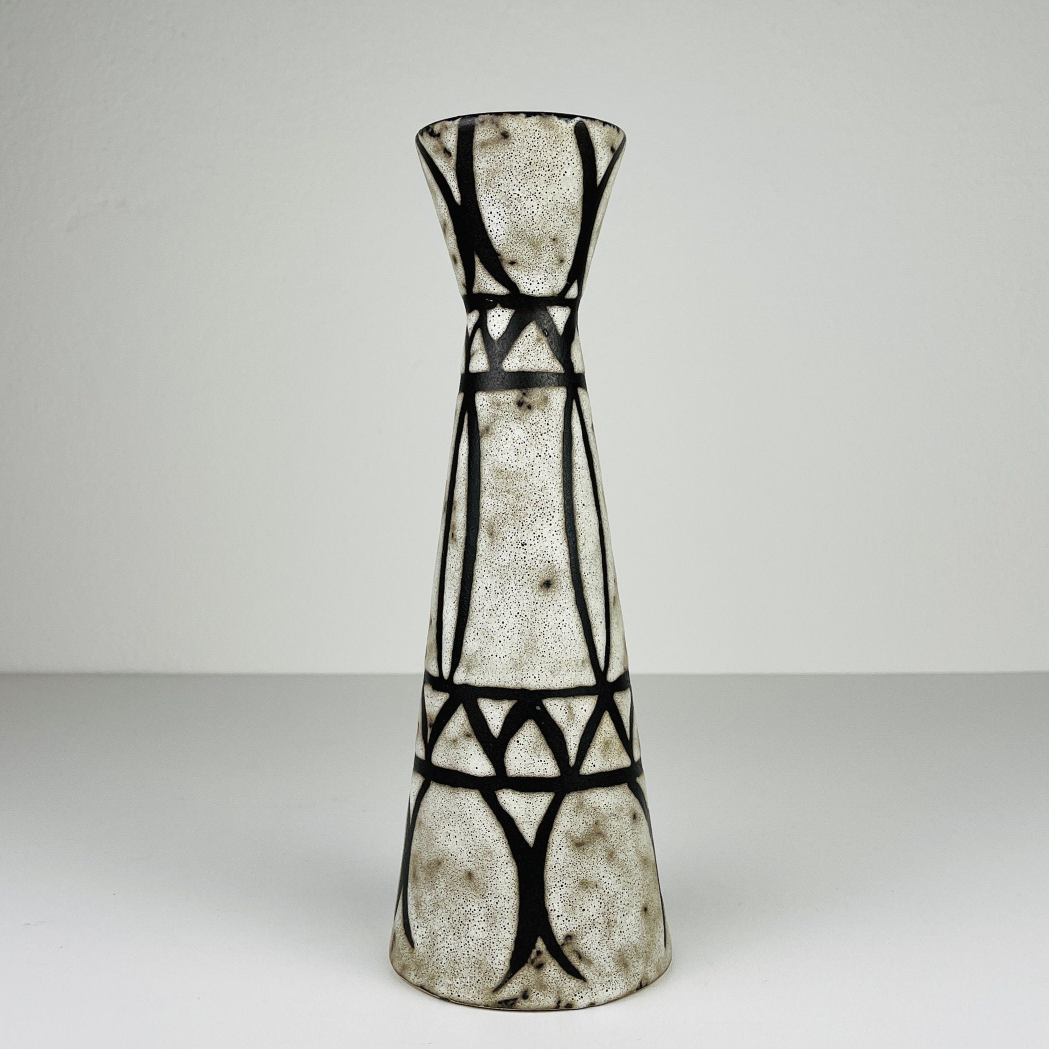 Mid-century ceramic vase by Bay Keramik, West Germany, 1960s, Vintage home decor