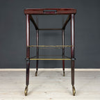 Ico Parisi Mid-Century Modern Bar Cart Trolley: Italian Design