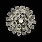 Classic Murano chandelier Tronchi by Venini, Italy 1960s