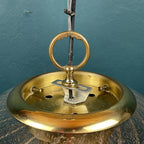 Vintage La Murrina Swirled Murano Glass Pendant Lamp - 1970s Italian Lighting