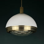 Pendant lamp by Pia Guidetti Crippa for Lumi, Italy 1960s, Mid-century italian modern lighting