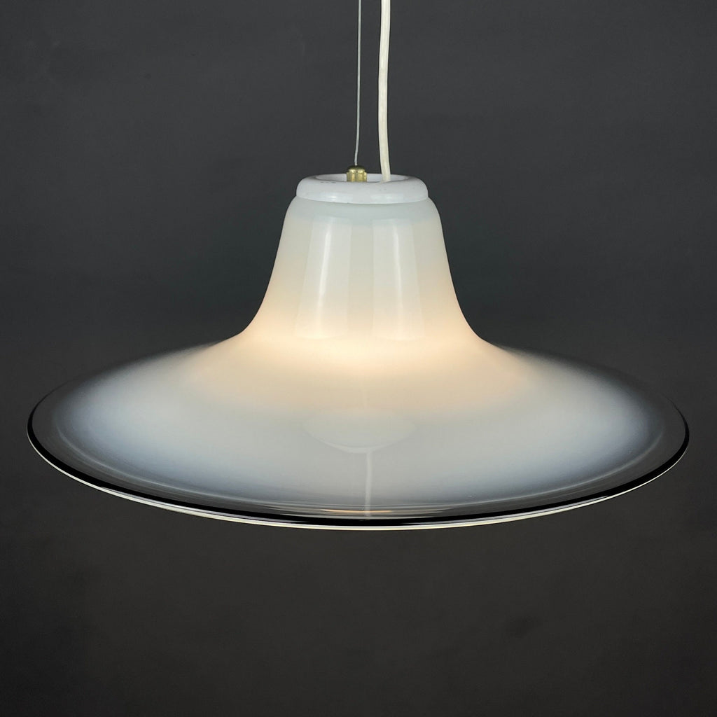 Murano Glass Lamp: Cinea by Giusto Toso for Leucos, 1970s Italian Lighting