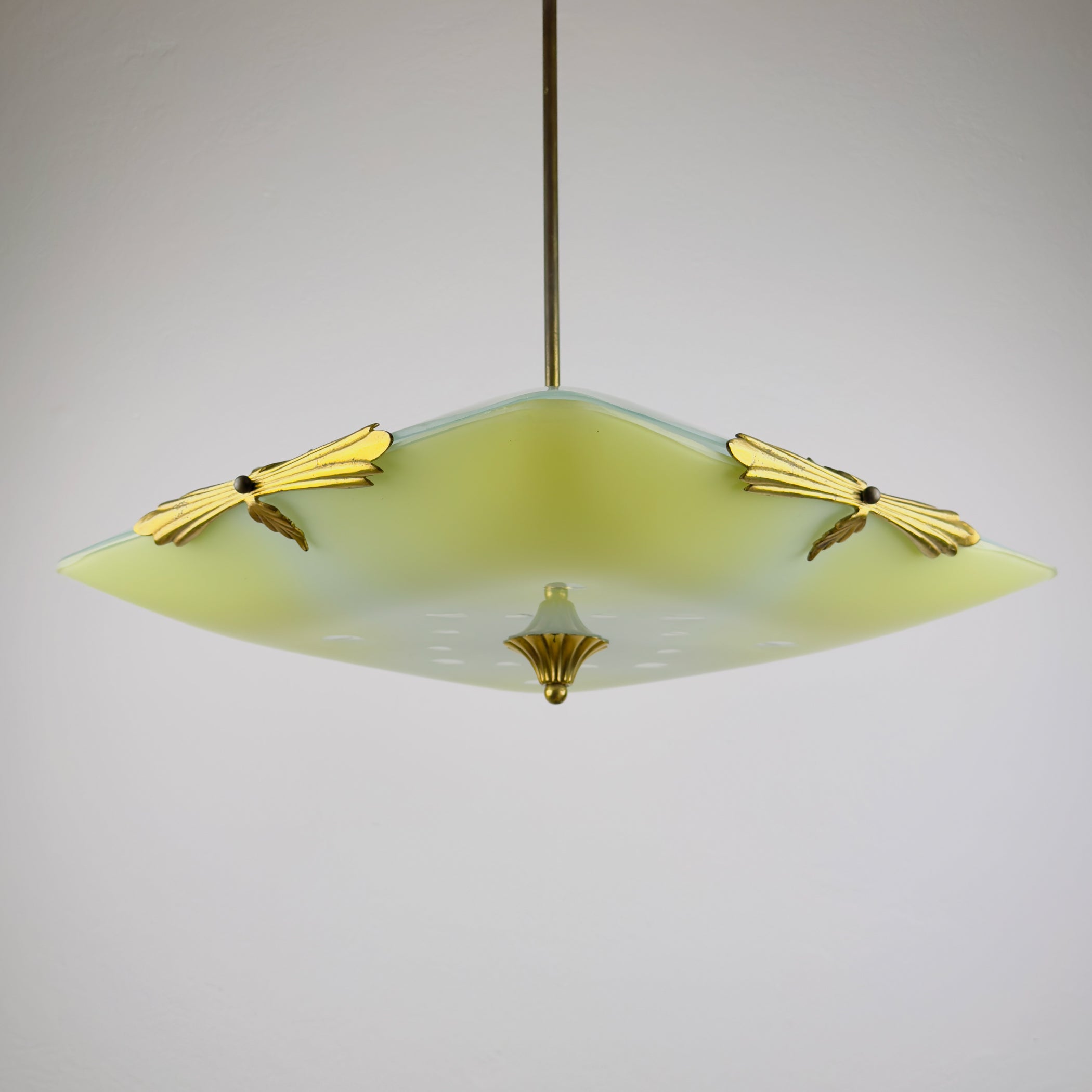 Art Deco Vintage Chandelier, Italy 1930s