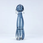 Vintage Murano Glass Dog Sculpture: Vetro Artistico Veneziano, 1960s