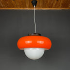 Vintage Mid-Century Pendant Lamp by Meblo for Guzzini Yugoslavia 1970s - Guzzini Collection