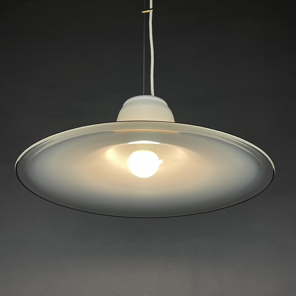 Murano Glass Lamp: Cinea by Giusto Toso for Leucos, 1970s Italian Lighting