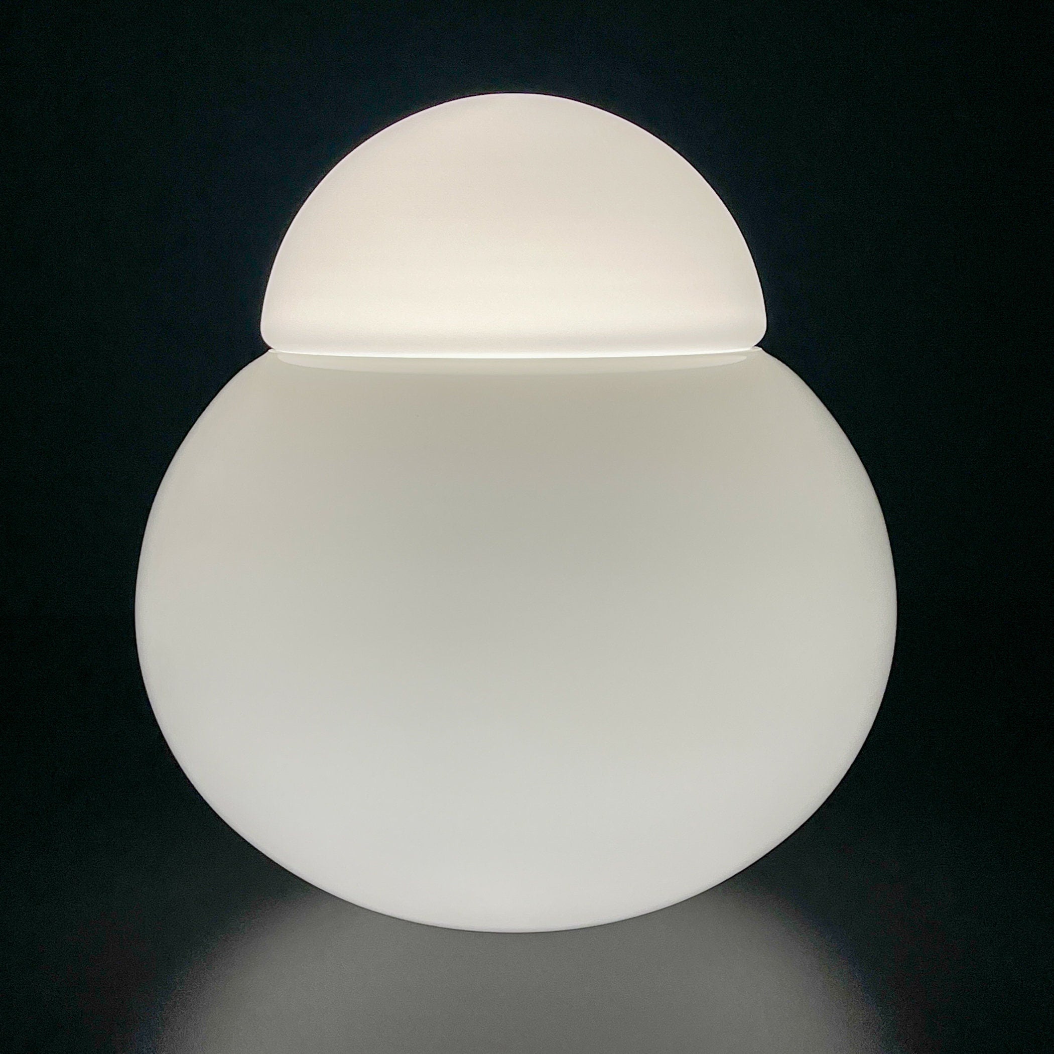 Table lamp Daruma by Sergio Asti for Fontana Arte, Italy 1960s, Vintage home decor