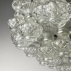 Murano chandelier by Flavio Poli for Seguso, Italy, 1960s