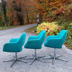 Vintage Mid-Century Modern Swivel Chair: Stol Kamnik, Yugoslavia