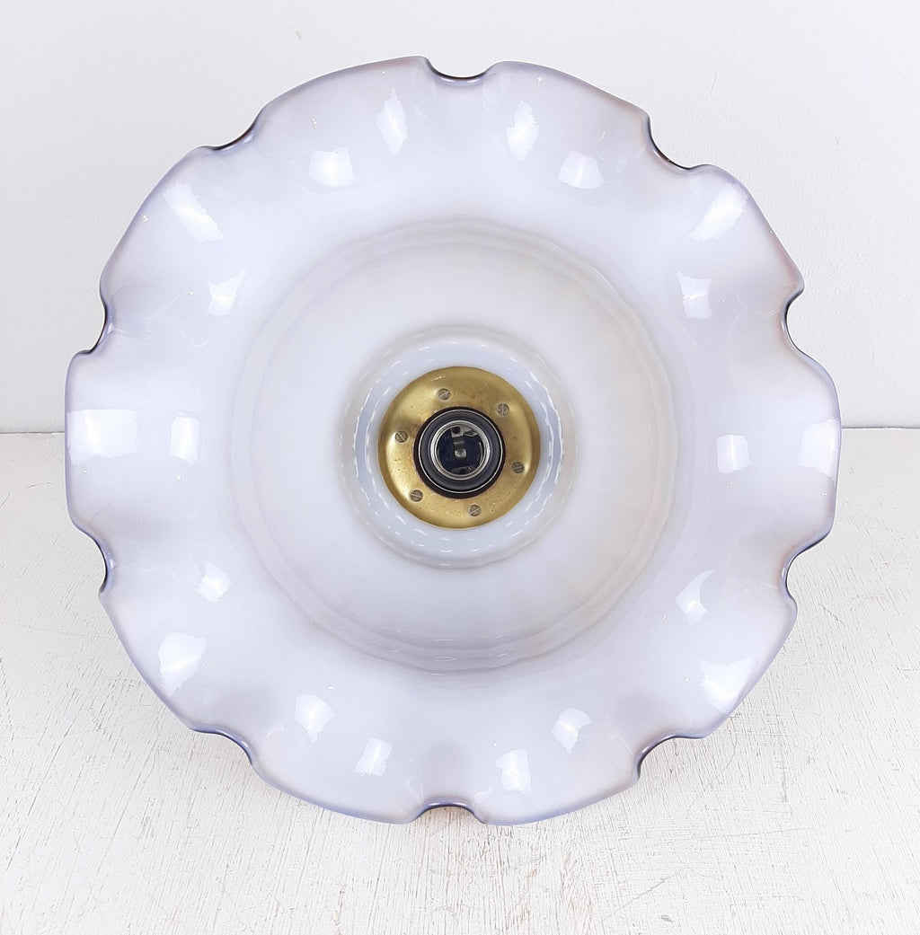 Vintage Pendant Lamp Petticoat by Peill & Putzler, Germany, 1970s