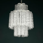Classic Murano chandelier Tronchi by Venini, Italy 1960s