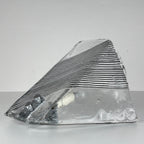 Vintage Murano Glass Wall Sconce: Italian MCM Lighting, 1970s