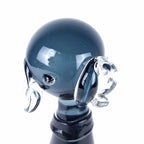 Vintage Murano Glass Dog Sculpture: Vetro Artistico Veneziano, 1960s