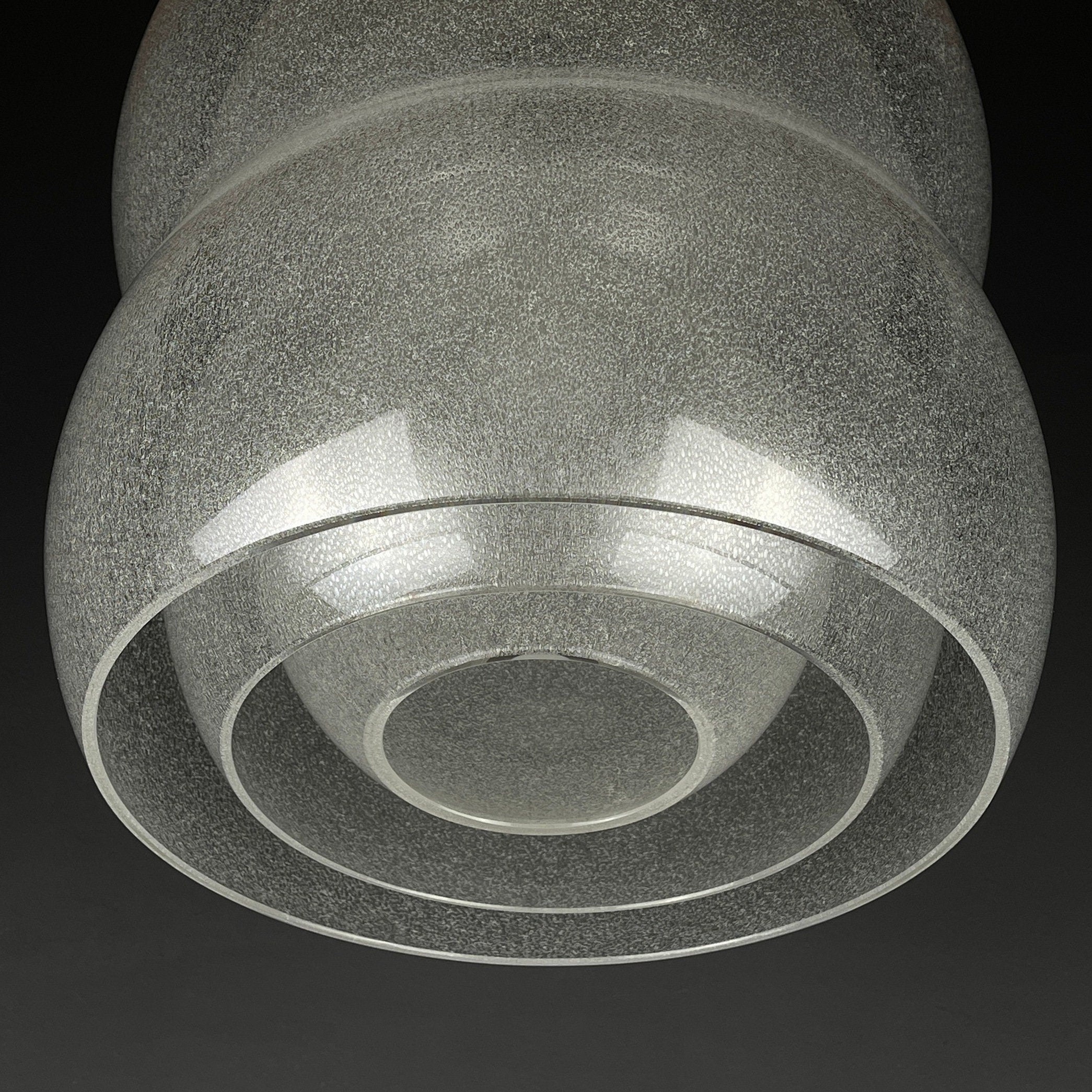 Murano pendant lamp by Carlo Nason for Mazzega Italy 1960s