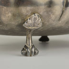 Vintage Silver Plated Bread Basket or Fruit Dish, Italy, 1950s