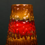 Vintage ceramic vase LAVA by KIL Liboje, Yugoslavia 1960s