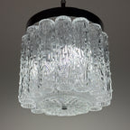 Vintage murano glass chandelier Tronchi by Toni Zuccheri for Venini, Italy 1960s