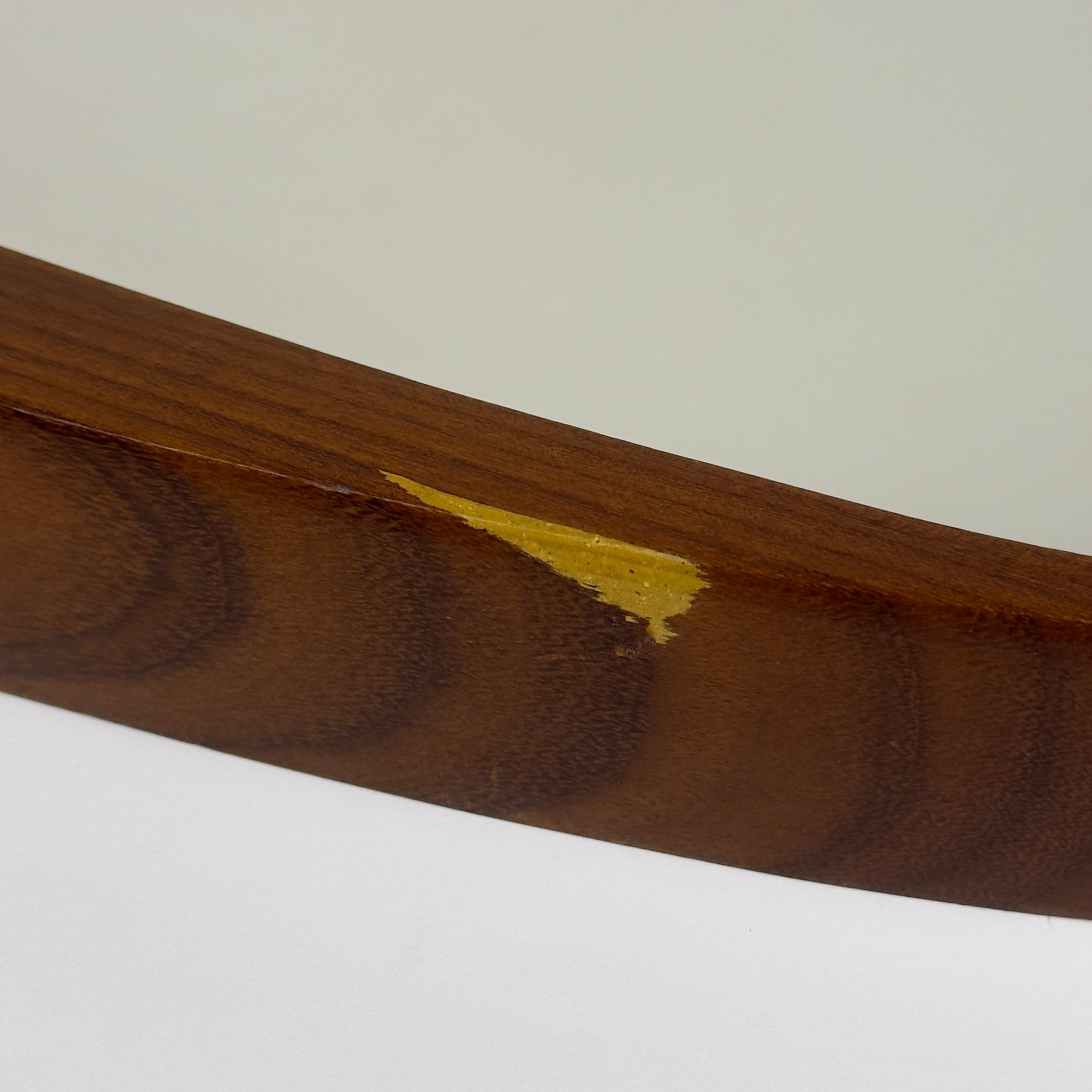 Mid-century Wall Mirror with Teak, Italy 1960s