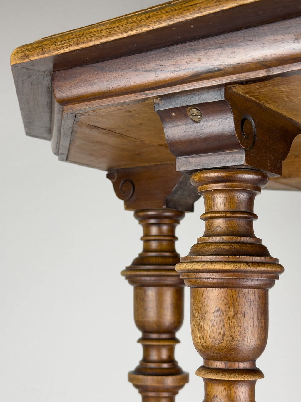 Vintage wooden side table, Italy 1950s