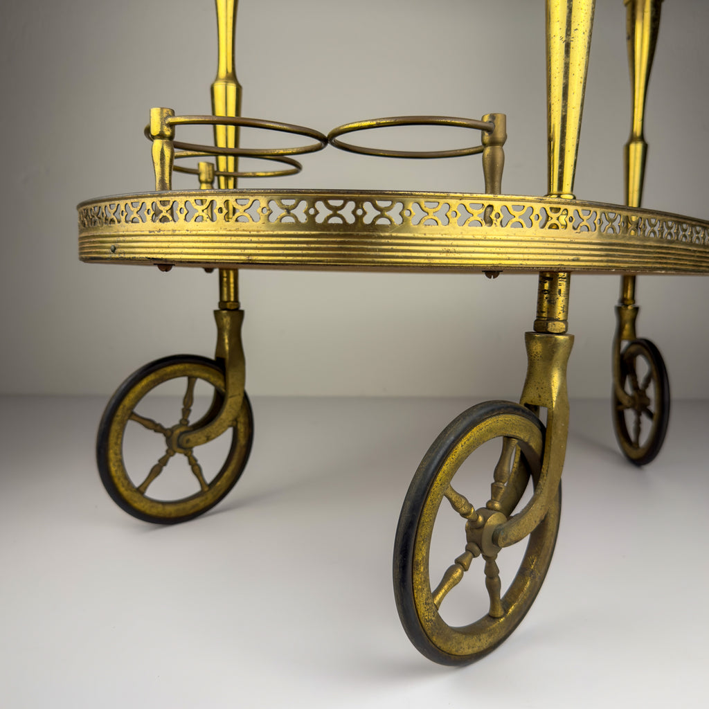 Vintage Bar Cart, Italy 1960s, Mid-Century modern