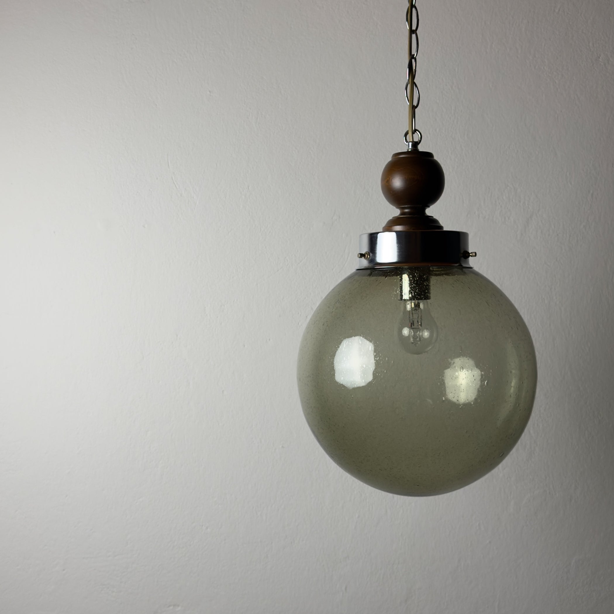 Vintage Murano glass pendant lamp, Italy 1960s