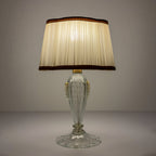 Original Murano glass table lamp by Barovier and Toso, Italy 1980s