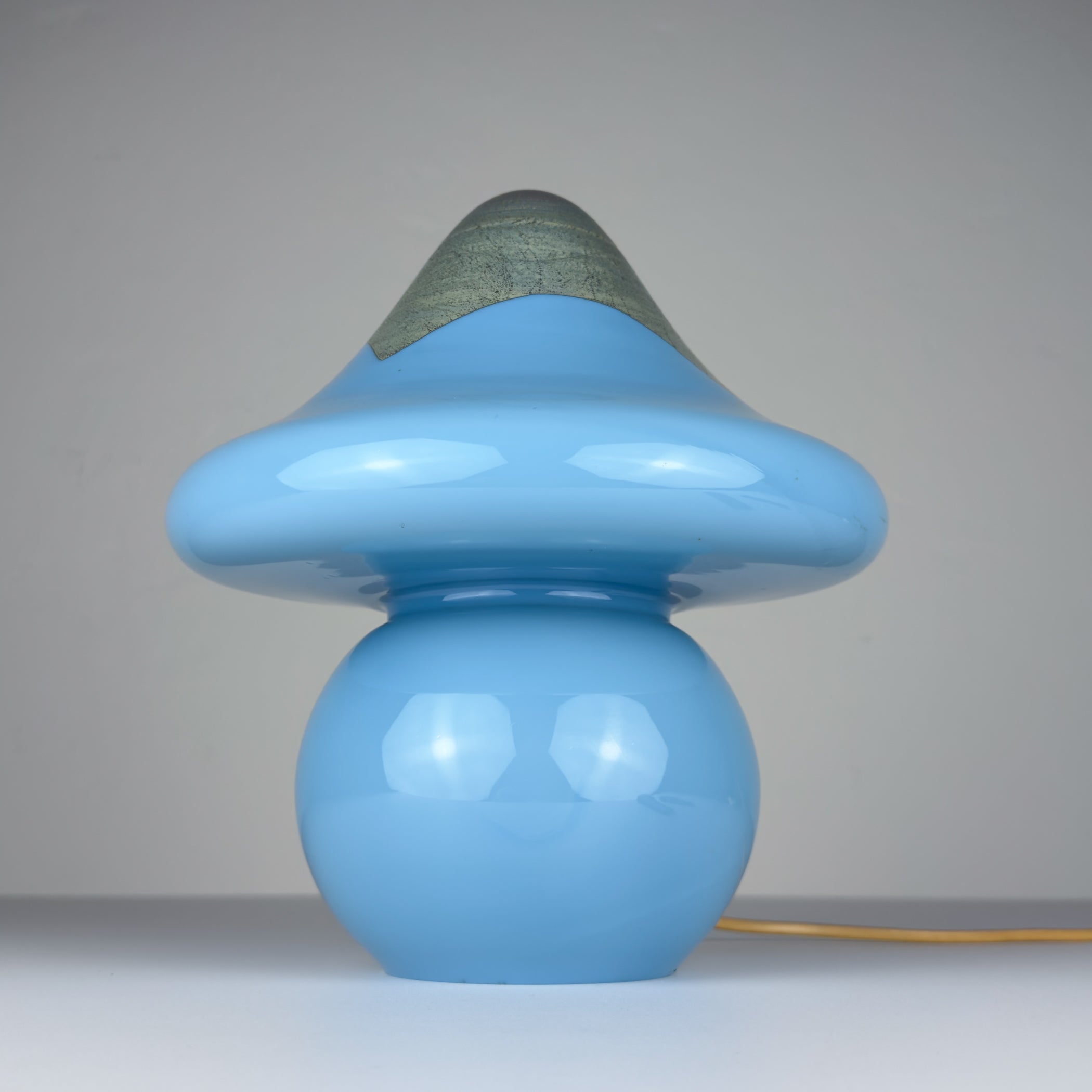 Murano Glass Table Lamp Mushroom, Italy 1970s