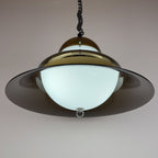 Vintage pendant lamp by Sijaj Hrastnik, style KD14 Sergio Asti for Kartell, Yugoslavia 1960s