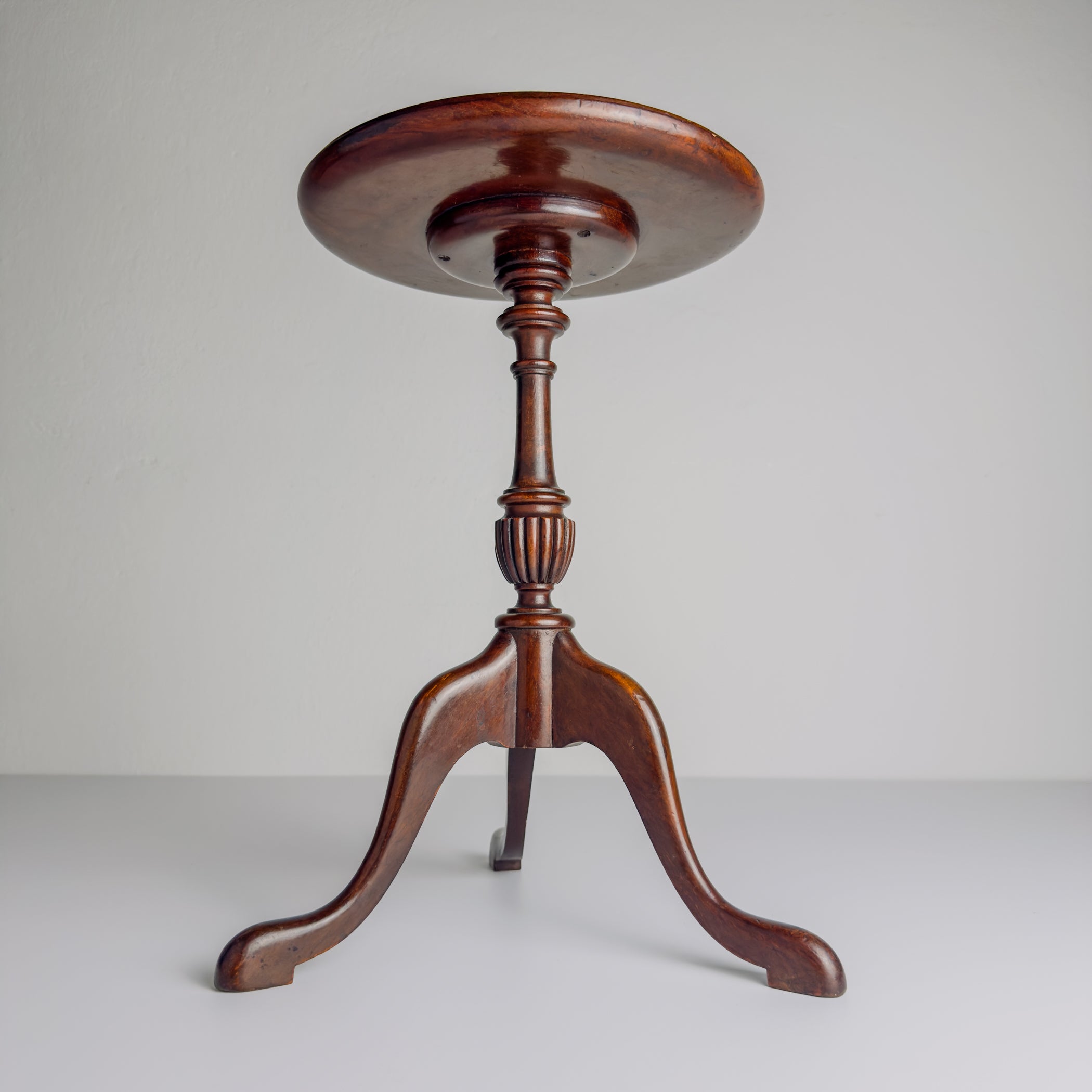 Antique Mahogany Wine Table, England 1900s