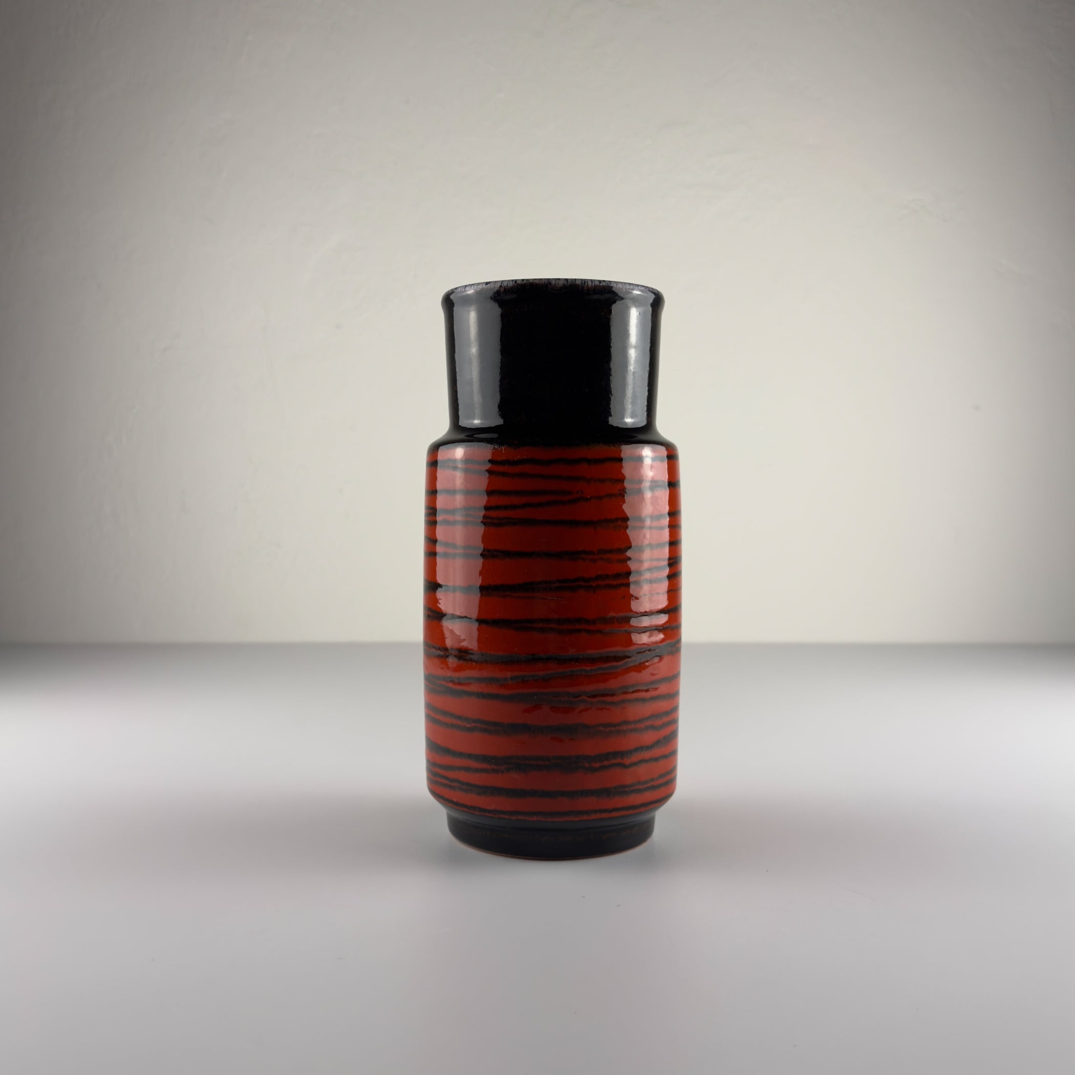 Vintage ceramic vase Rio, Ursula Fesca Design for Waechtersbach, West Germany, 1970s