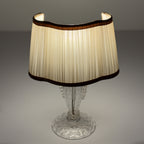 Original Murano glass table lamp by Barovier and Toso, Italy 1980s