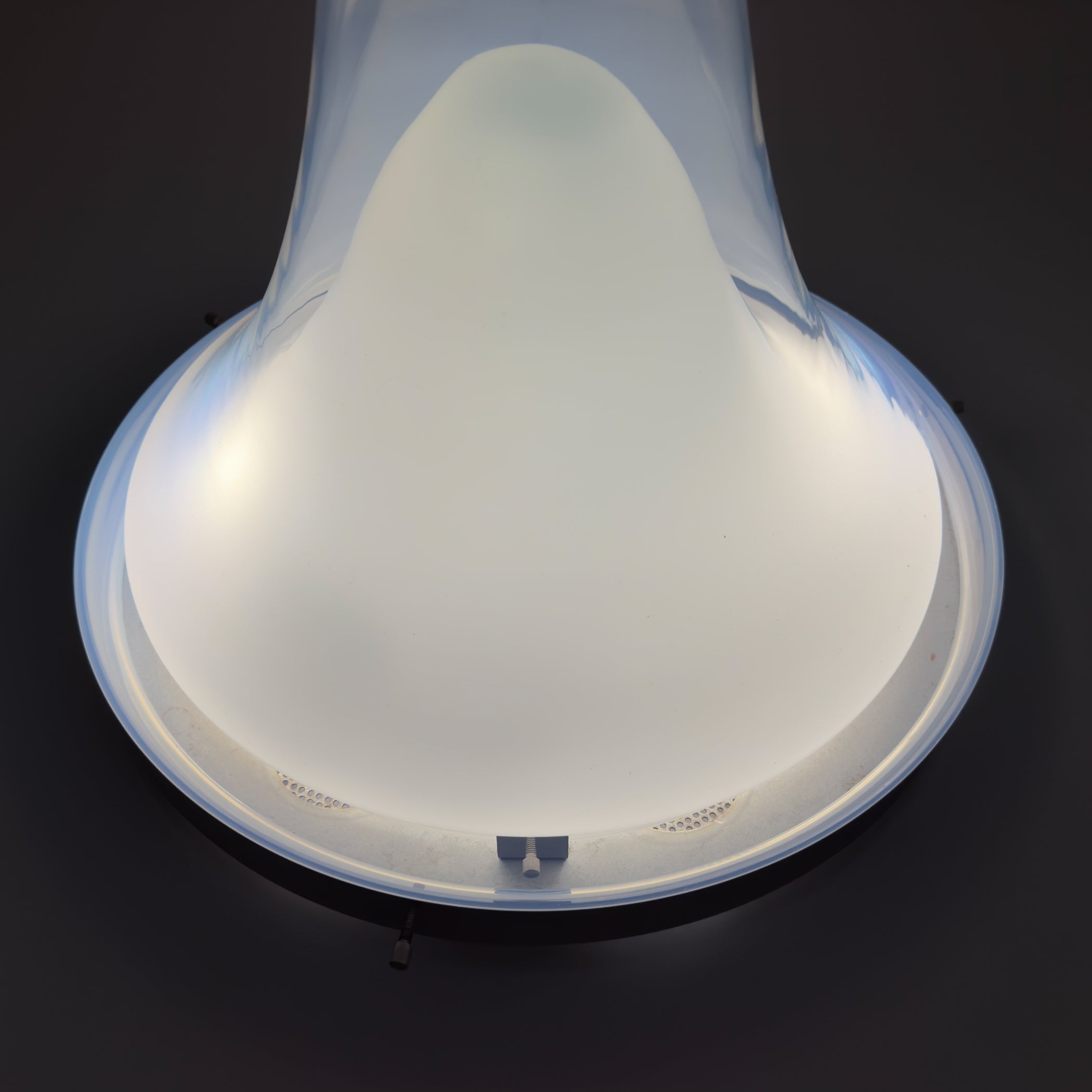 Original Murano table or ceiling lamp LS143, design Carlo Nason for AV Mazzega, Italy 1970s