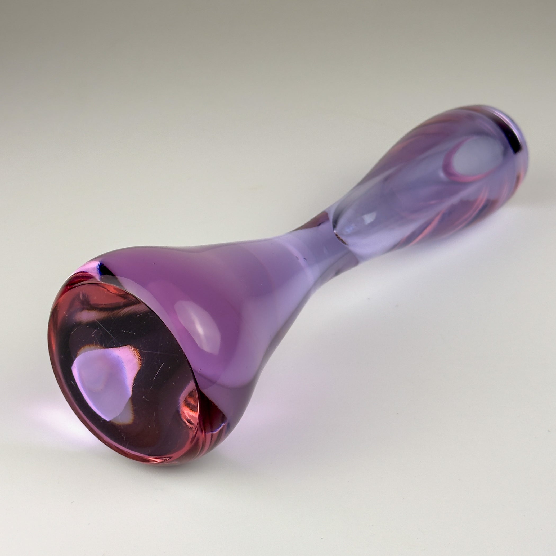 Vintage pink murano vase, Italy, 1970s