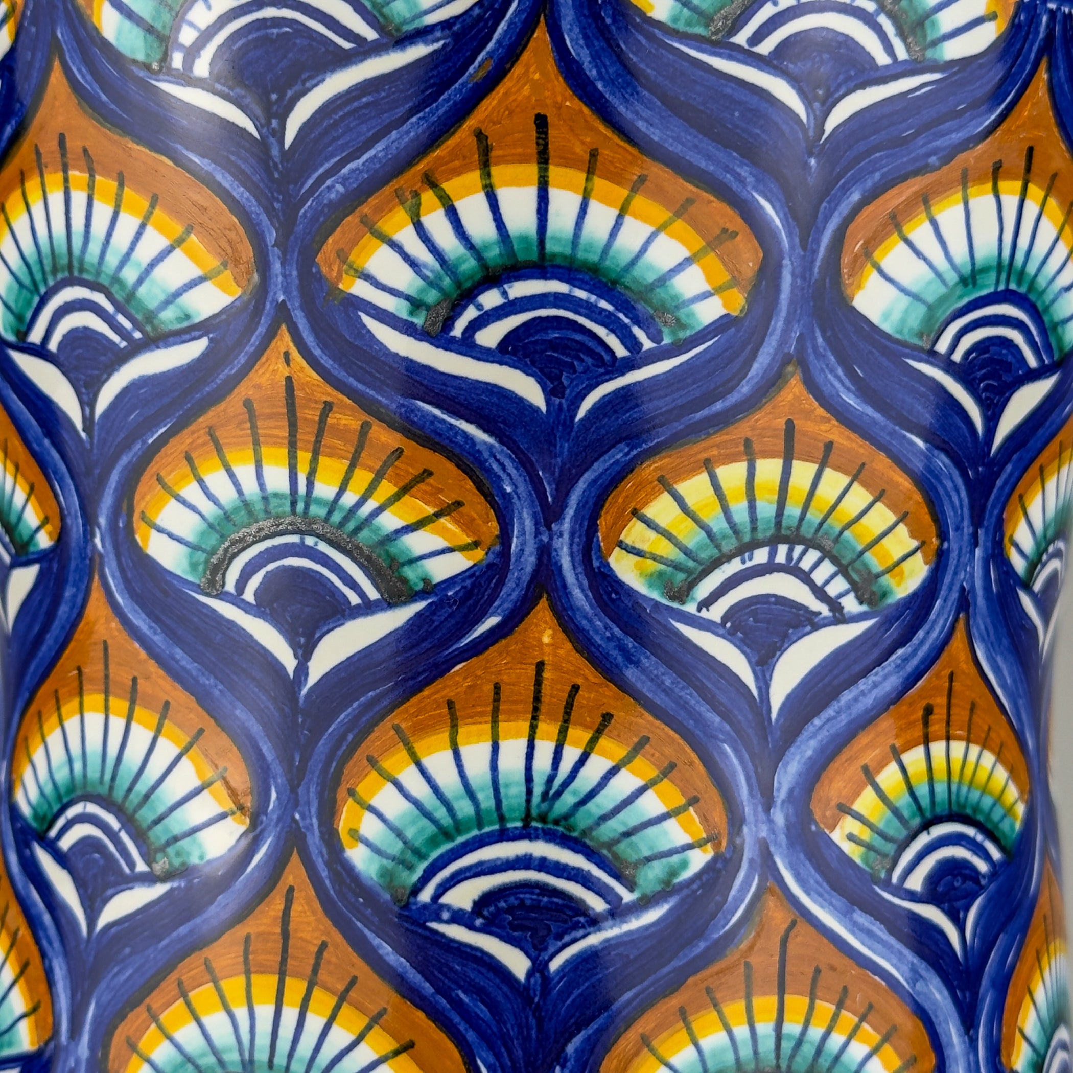 Vintage ceramic vase, Italy 1971