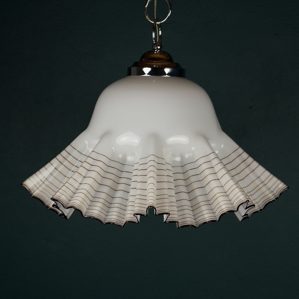 Vintage Murano pendant lamp by Vetreria De Majo, Italy 1970s