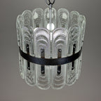 Vintage large crystal chandelier by Kaiser Leuchten, Germany 1960s