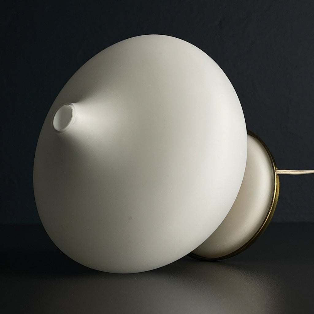 Vintage murano table lamp by Stilnovo, Italy 1950s, Mid-century modern design