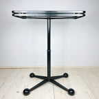 Large black coffee table by Allegri Arredamenti, Italy 1970s