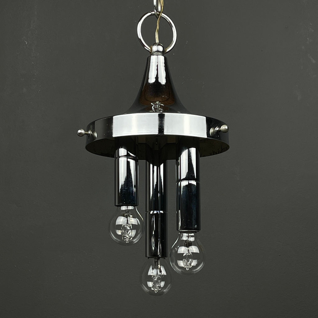 Murano glass pendant lamp  Italy 1970s Space age Mid-century modern italian lighting
