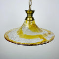 Vintage murano pendant lamp by AV Mazzega, Italy 1950s