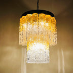 Murano glass chandelier Tronchi by Toni Zuccheri for Venini Italy 1960s